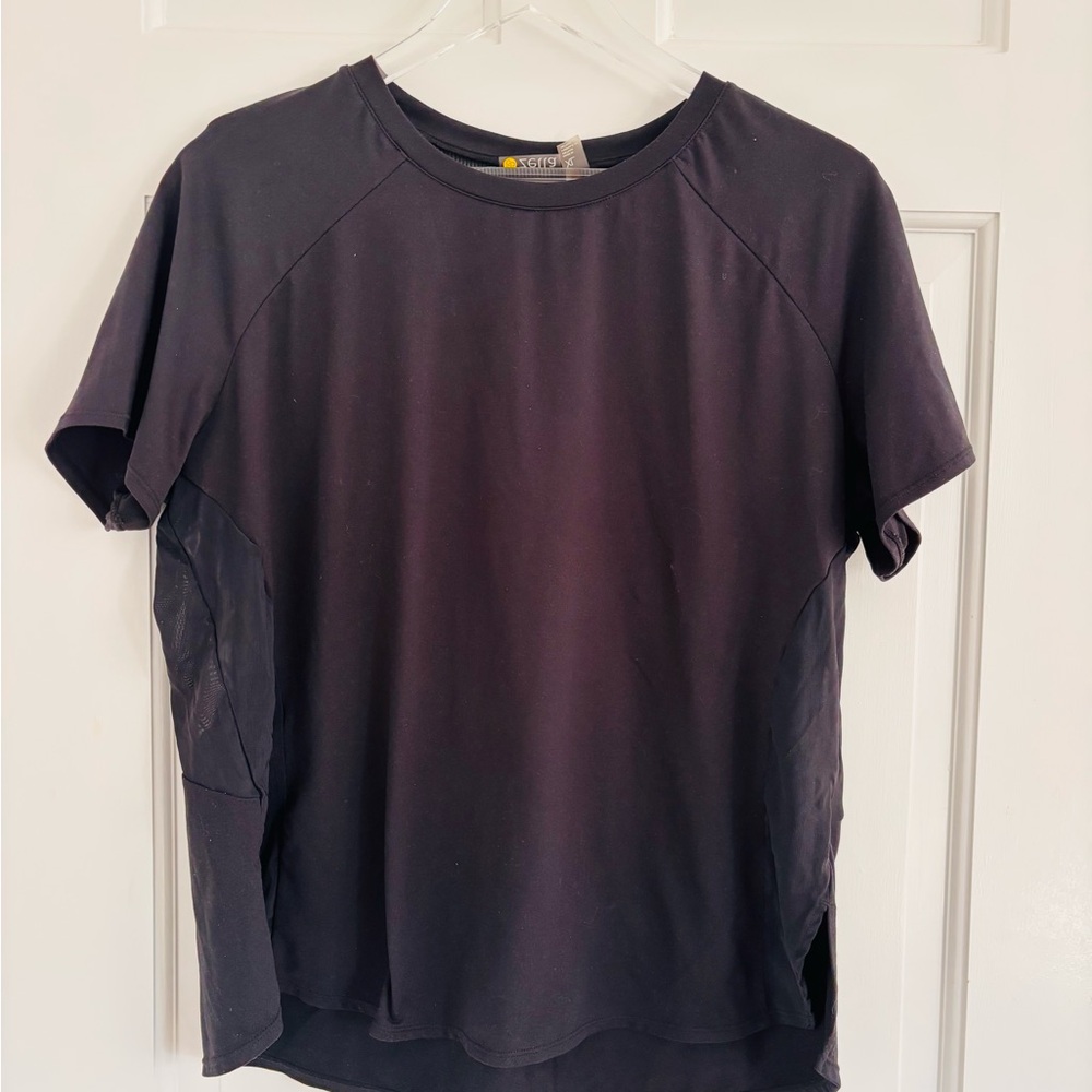 Zella Workout Shirt with Mesh Back Size: XL